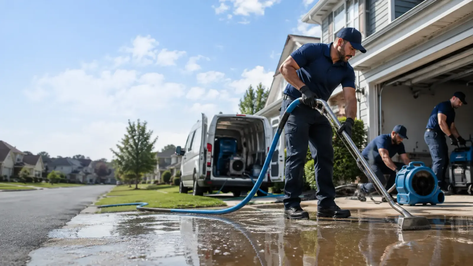 Flood Damage Restoration in Stockland, IL